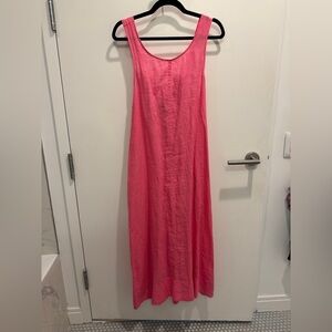 COS Hot Pink Linen Dress
